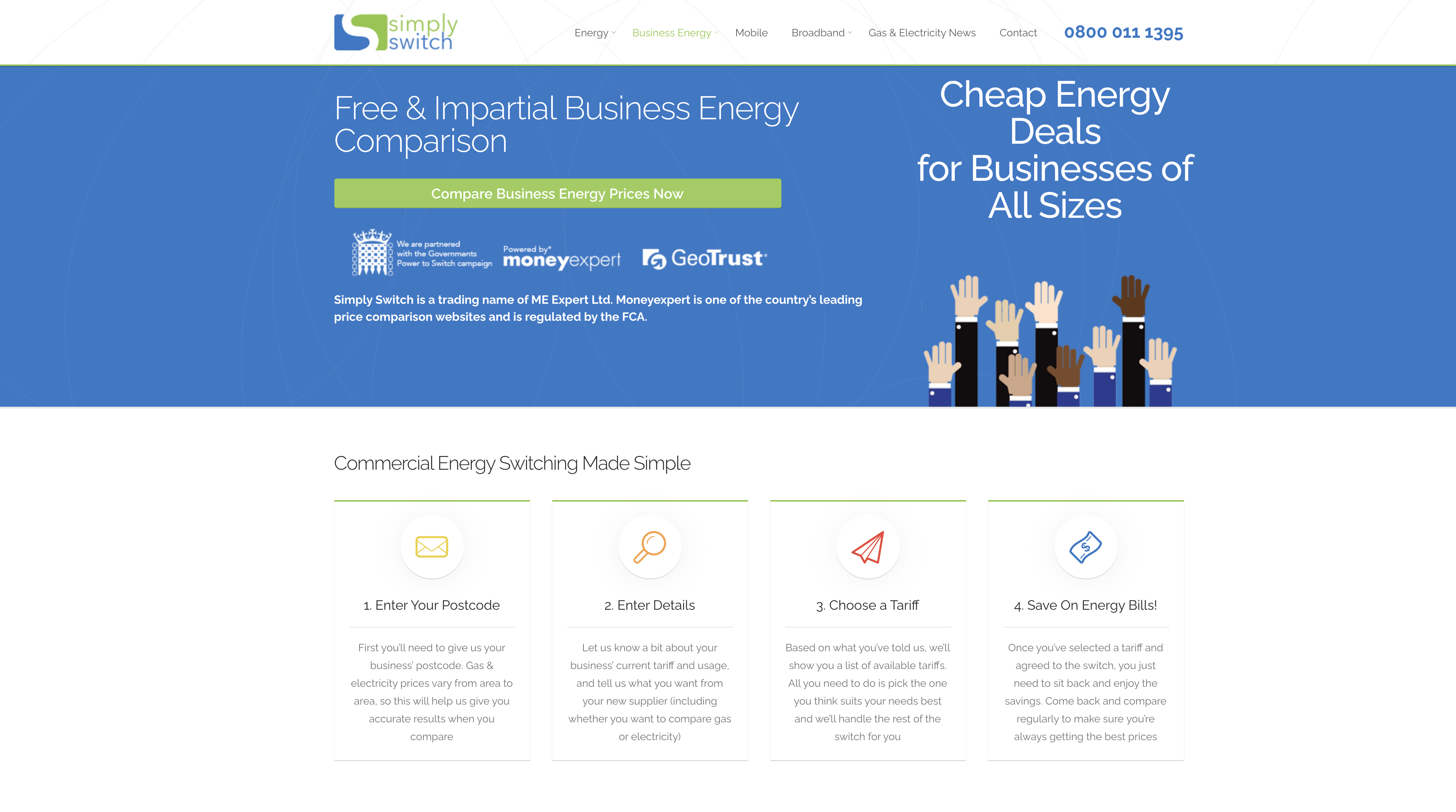 The Top 5 Business Energy Comparison Sites
